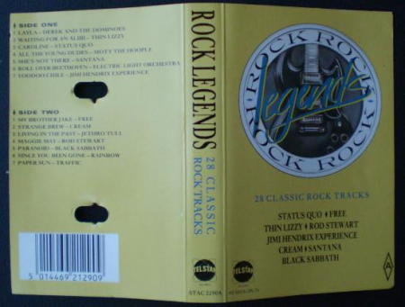 Rock/Folk - Rock Legends (Caseta Audio)