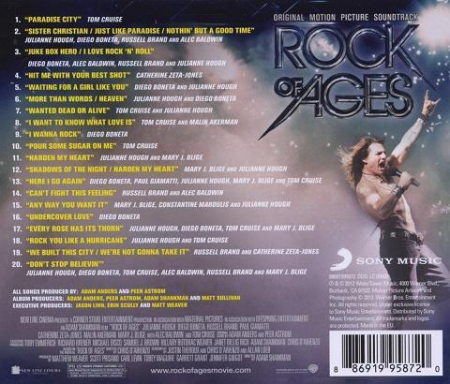Rock Of Ages: Original Motion Picture Soundtrack , (CD) [1]