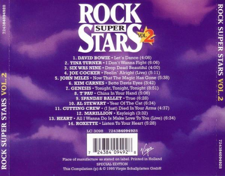 Rock Super Stars Vol. 2 (CD) [1]