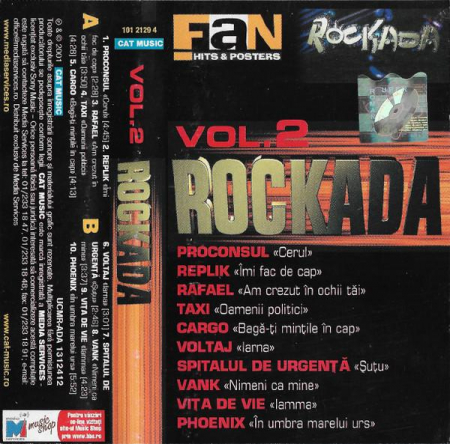 Rockada Vol. 2 , (Casetă Audio) [1]