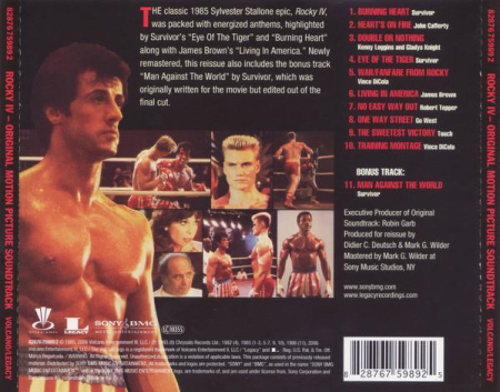 Rocky IV (Original Motion Picture Soundtrack) (CD) [1]