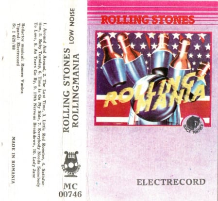 Casete audio - Rolling Stones - Rolling Mania (Caseta Audio)
