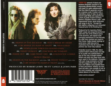 Romeo's Daughter - Romeo's Daughter (CD) [1]