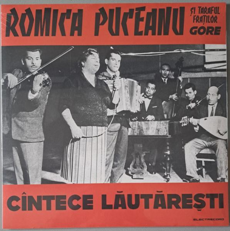 Discuri vinil - Romica Puceanu - Cintece Lautaresti, (Disc Vinil)