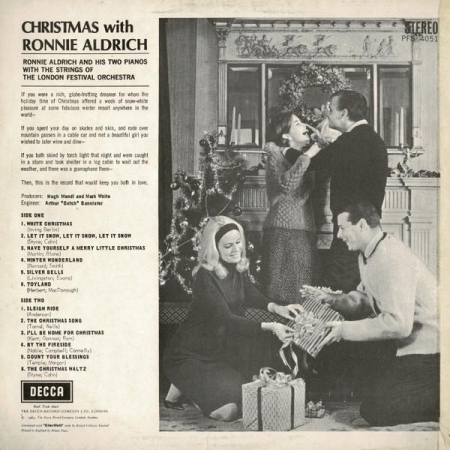 Ronnie Aldrich And His Two Pianos - Christmas With Ronnie Aldrich, (Disc Vinil) [1]
