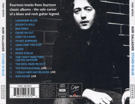 Rory Gallagher - Etched In Blue, (CD) [1]