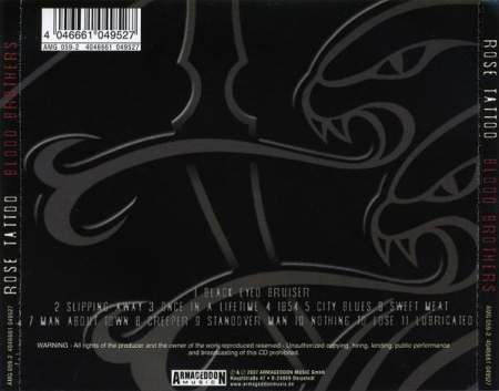 Rose Tattoo - Blood Brothers (CD) [1]