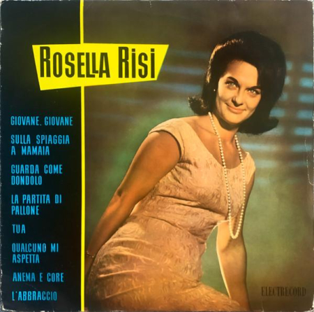 Discuri vinil - Rosella Risi - Muzică Ușoară Italiană Interpretată De Rosella Risi (Disc Vinil)