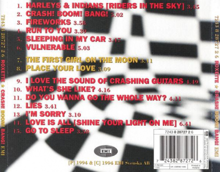 Roxette - Crash! Boom! Bang! , (CD) [1]