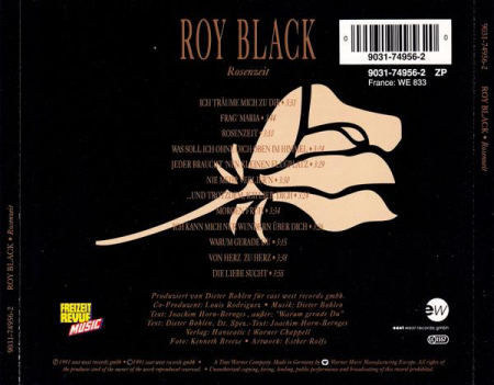Roy Black - Rosenzeit, (CD) [1]