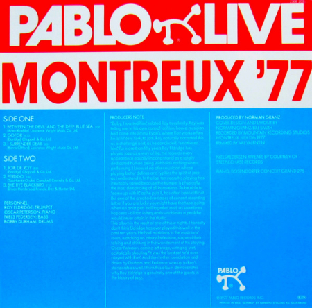 Roy Eldridge 4 - Montreux '77, (Disc Vinil) [1]