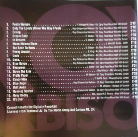 Roy Orbison - The Best Of Roy Orbison [1]