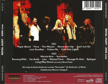 Royal Hunt - 2006 (CD) [1]