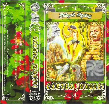 Casete audio - Rudyard Kipling – Cartea Junglei (Casetă Audio)