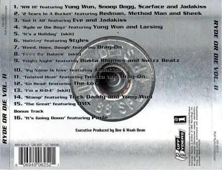 Ruff Ryders - Ryde Or Die Vol. II [1]
