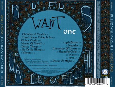 Rufus Wainwright - Want One (CD) [1]