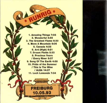 Runrig - The Amazing Things Tour '93 (CD) [1]