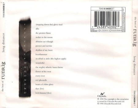 Runrig - The Best Of Runrig (Long Distance) (CD) [1]