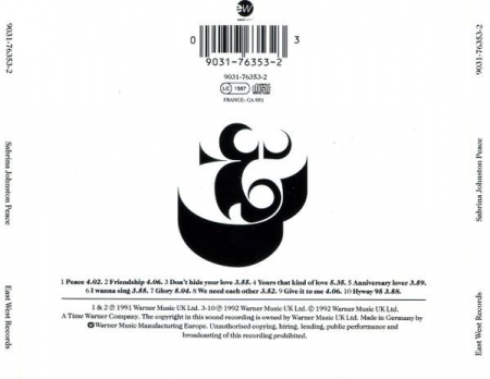 Sabrina Johnston - Peace , (CD) [1]