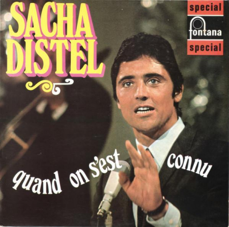 Jazz/Funk/Soul - Sacha Distel - Quand On S'est Connu, (Disc Vinil)