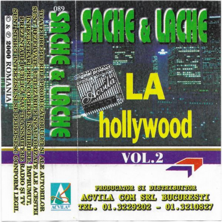 Caseta Audio - Sache & Lache - Sache & Lache La Hollywood Vol.2, (Casetă Audio)