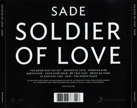 Sade - Soldier Of Love, (CD) [1]