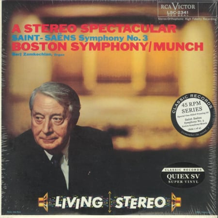 Muzică Clasică - Saint-Saëns*, Boston Symphony* / Munch*, Berj Zamkochian – A Stereo Spectacular (Symphony No. 3) (DISC VINIL)