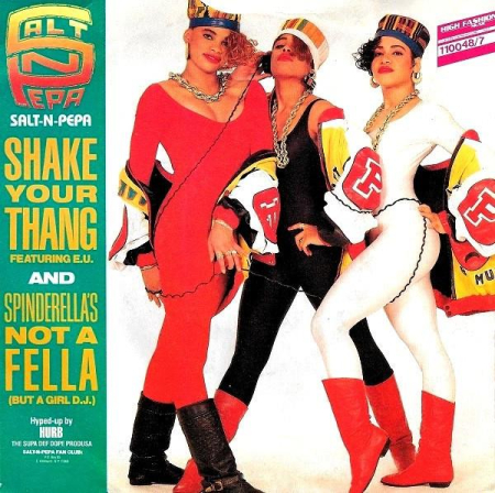 Salt 'N' Pepa - Shake Your Thang / Spinderella's Not A Fella (But A Girl D.J.) (Disc Vinil) [1]