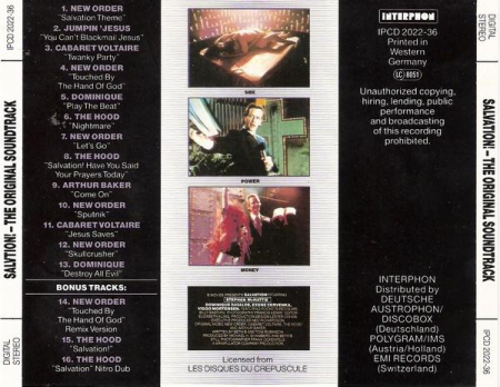 Salvation! (Original Soundtrack) , (CD) [1]