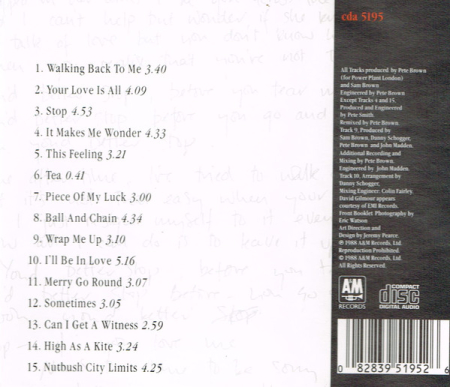 Sam Brown - Stop! (CD) [1]