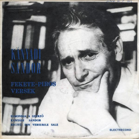 Discuri vinil - Sándor Kányádi - Fekete-Piros Versek (Elmondja A Szerző = Recită Din Versurile Sale), (Disc Vinil)