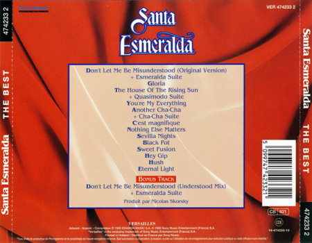 Santa Esmeralda - The Best (CD) [1]