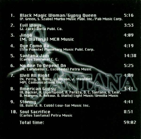 Santana – Evil Ways (CD) [1]