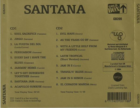 Santana - Jingo, (CD) [1]