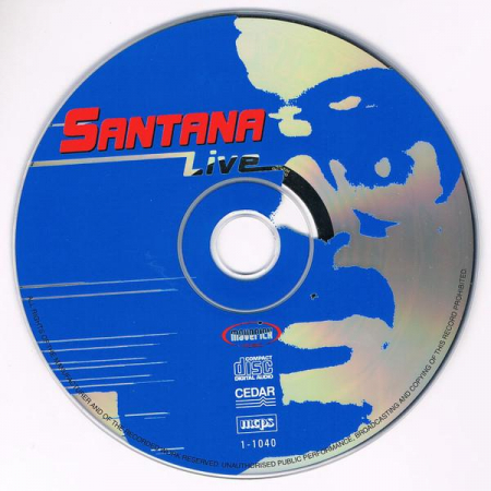 Santana - Live, (CD) [1]