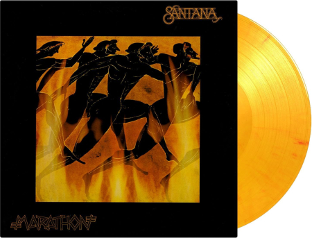 Rock/Metal - Santana – Marathon (Disc Vinil, Yellow, Red & Orange Marbled Vinyl)