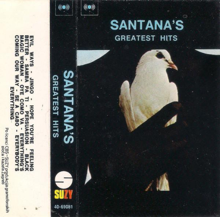 Casete audio - Santana - Santana's Greatest Hits (Caseta Audio)