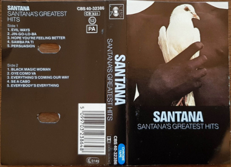 Casete audio - Santana – Santana's Greatest Hits (Caseta Audio)