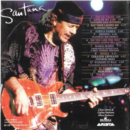 Santana - Supernatural, (CD) [1]