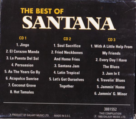 Santana - The Best Of, (CD) [1]
