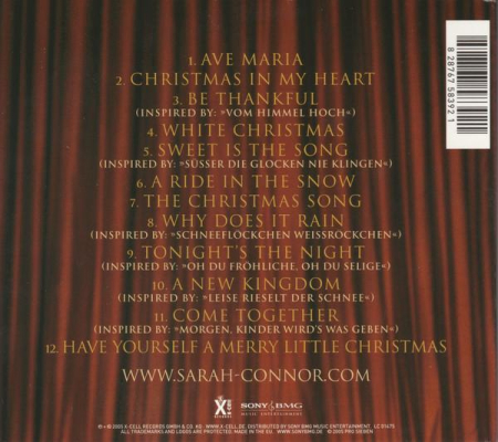 Sarah Connor - Christmas In My Heart (CD) [1]