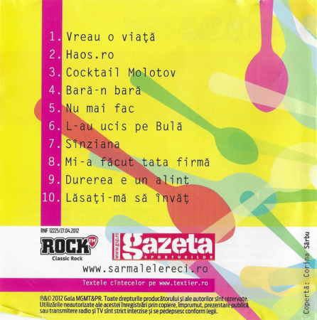 Sarmalele Reci - Haos.ro , (CD) [1]