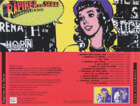 Sarmalele Reci - Răpirea Din Serai , (CD) [1]