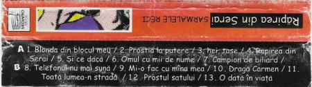 Sarmalele Reci - Răpirea Din Serai , (Casetă Audio) [1]