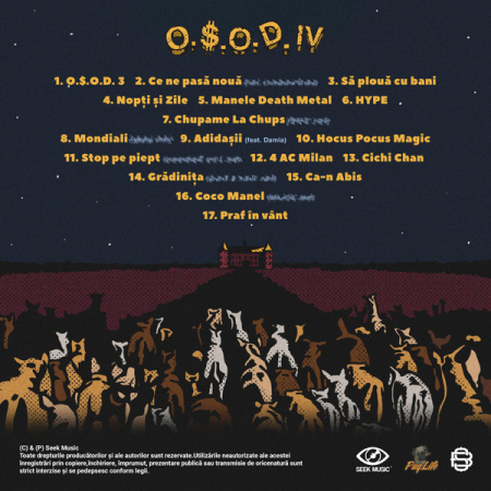 Satra B.E.N.Z. – O.$.O.D. IV, (CD) [1]