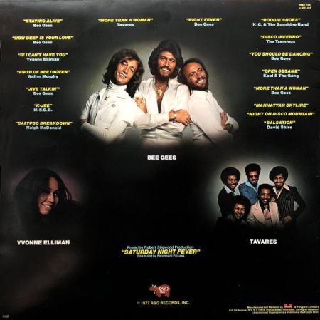 Saturday Night Fever (The Original Movie Sound Track) (Disc Vinil) [1]