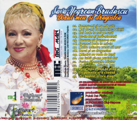 Sava Negrean - Dorul Meu Și Dragostea (CD) [1]