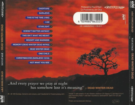 Savatage - Dead Winter Dead (CD) [1]