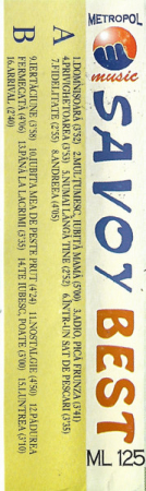 Savoy - Best , (Casetă Audio) [1]