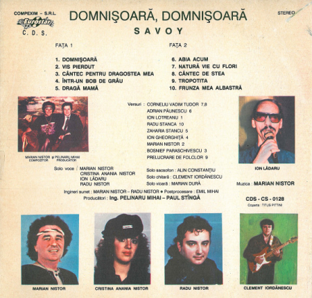 Savoy – Domnișoară, Domnișoară (DISC VINIL) [1]